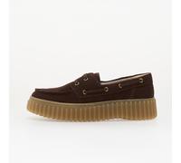 Baskets Clarks Torhill Boat Dark Brown Suede EUR 40
