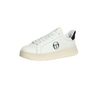 Sergio Tacchini Pour des hommes Baskets classiques en cuir Court, blanc