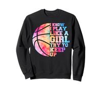 Baskets colorées pour Adolescents et Femmes I Know I Play Like A Girl Sweatshirt