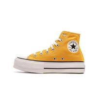 Baskets Compensées CONVERSE Chuck Taylor All Star Lift Platform Femme - Jaune 36