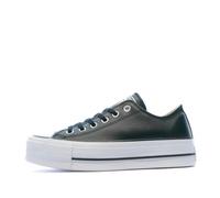 Baskets compensées cuir noir femme Converse All Star 39,5