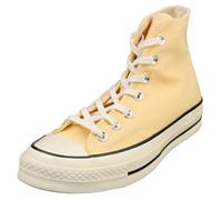 Baskets - CONVERSE - CHUCK 70 HI - Mixte - Textile - Lacets - Jaune 37,5