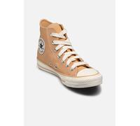 Baskets montantes femmes Converse CHUCK TAYLOR ALL STAR CANVAS + SUEDE Beige 37