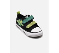 Converse Baskets basses enfant filles CTAS DINOS EASY ON Noir 23