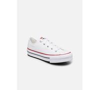 Baskets Converse Chuck Taylor All Star Eva Lift Canvas Platform Ox pour Enfant 28 Blanc