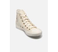 CONVERSE Baskets hautes 'CHUCK TAYLOR ALL STAR' beige clair / or, Taille 38-38,5