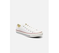 Baskets Converse Chuck Taylor All Star Leather Ox M pour Homme 44 1/2 Blanc