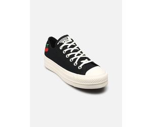 Baskets Converse Chuck Taylor All Star Lift Cherry On Ox pour Femme 36 Noir