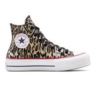 Baskets Converse Chuck Taylor All Star Lift Platform Leopard, Marron, Mixte 37 1/2