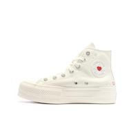 Baskets - CONVERSE - Chuck Taylor All Star Lift Platform Y2K Heart - Blanc - Femme - Plateau 36