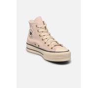 Baskets montantes femmes Converse CTAS LIFT PLATFORM SUEDE Rose 39