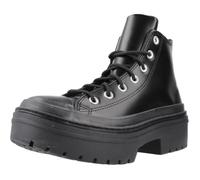 Baskets - CONVERSE - Chuck Taylor All Star Lugged Heel Leather Platform - Cuir - Noir - Talon compensé 5 cm 37