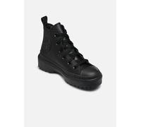 Baskets Converse Chuck Taylor All Star Lugged Lift Leather Hi C pour Enfant 28 Noir