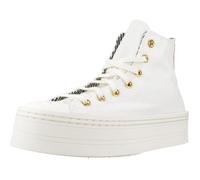 Baskets CONVERSE CHUCK TAYLOR ALL STAR MODERN LIFT HI - Blanc - Lacets - Adulte - Plat 41