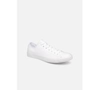 Baskets Converse Chuck Taylor All Star Monochrome Leather Ox M pour Homme 44 Blanc