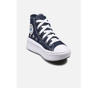 Baskets montantes enfant filles Converse CHUCK TAYLOR ALL STAR MOVE PLATFORM Bleu 29