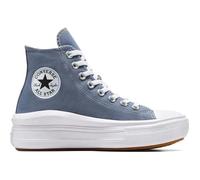 Baskets - CONVERSE - Chuck Taylor All Star Move - Femme - Bleu - Lacets - Plat 36