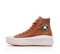 Baskets CONVERSE CHUCK TAYLOR ALL STAR MOVE HI - Marron - Adulte - Mixte - Textile - Plat - Lacets 40