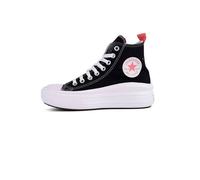 Baskets - CONVERSE - Chuck Taylor All Star Move - Noir - Textile - Lacets - Plat