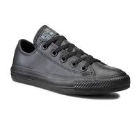 Baskets Converse Chuck Taylor All Star Monochrome Leather Ox W pour Femme 36 Noir