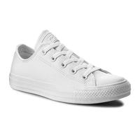 CONVERSE Baskets basses 'Chuck Taylor All Star Leather' blanc, Taille 42