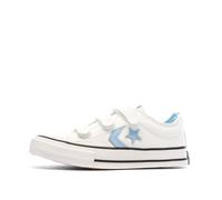 Converse Baskets Blanches/Bleu Garçon Star Player 76 Easy Blanc 32FR
