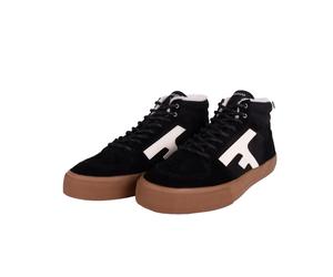 Baskets coton suÃšde Faguo Walnut Mid Noir 41