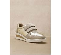 Baskets cuir à scratchs femme Pédiconfort 40