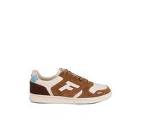 Baskets cuir et suède Faguo Palmer Beige 40