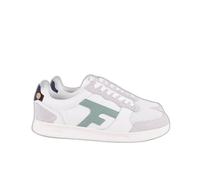 Baskets cuir suède - FAGUO - Hazel - Blanc - Homme - Lacets 44