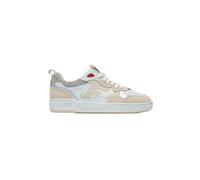 Baskets cuir suède femme Faguo Dahlia Blanc 41