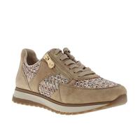 Baskets cuir talon compensé bas 37
