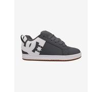 DC Shoes Baskets Court Graffik pour Homme, Gris/Blanc, Taille 40,5 UE, Gris/Blanc, 40.5 EU
