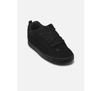 DC Shoes Mixte Court Graffik-Low-Top Shoes for Men Chaussures de Skateboard, (Black/Black/Black), 45 EU