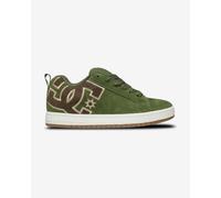 Baskets DC Shoes Court Graffik vert olive marron - 45