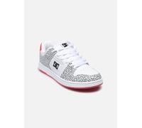DC Shoes Manteca 4 - Chaussures en Cuir - Femme - 41 - Blanc.