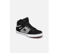 Dc Shoes Homme Pure Leather High-Top Shoes Basket, Noir, 41 EU