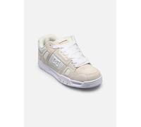 DC Shoes Stag Homme - Baskets, Blanc - Pointure 41 - Cuir White 41
