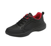 Baskets de course à pied pour homme avec coussin d'air - Confortables - Chaussures de randonnée à lacets - Antidérapantes - Bout large - Chaussures de basket-ball pour randonnée en montagne