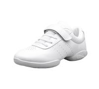 Baskets de Danse pour Garçons et Filles, Baskets D'Entraînement de Danse de Pom-Pom Girl D'École, Chaussures de Pratique de Danse de Sport, Chaussures de Danse, pour Jeunes Filles, Gymnastique, Sport,