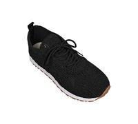 Baskets de marche tendance pour femme - Maille légère respirante à lacets - Chaussures habillées décontractées avec semelle rembourrée - Baskets élégantes pour les voyages et les tenues quotidiennes