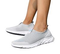 Baskets de Randonnée Femme Orthopédiques sans Lacets Mains Libres Doux Respirant Chaussures Confort Plein Air pour Marche Sportive Extérieur Confort Optimal Pieds Dernière Technologie 2025