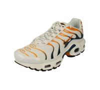 Baskets de running Nike Air Max Plus GS pour enfant - Blanc - Dessus synthétique - Lacets 35,5