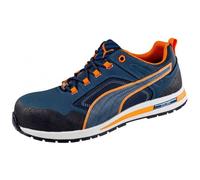 Baskets de sécurité basse CROSSTWIST LOW S3 HRO SRC bleu/orange P47 - PUMA - 643100-T.47 45