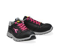 Baskets de sécurité femmes RUN LOW ESD S3 SRC noir/fuchsia P38 - DIADORA - 701.175303 38