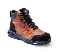 Baskets de sécurité haute marron Gaston mille top addict brown s3 ci hi hro src - ADHM3 44