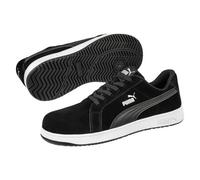 Baskets de sécurité Puma Safety Iconic Suede black low S1PL EST FO HRO SR - 44