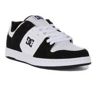 Baskets de skate - DC SHOES - Manteca 4 - Cuir - Noir - Blanc noir 43