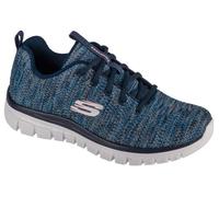 Baskets de sport Skechers Graceful -Twisted Fortune 12614-NVBL pour femme - Bleu 36