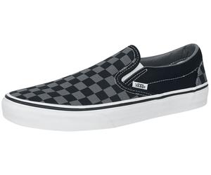 Baskets de Vans - Classic Slip-On Checkerboard - EU44 - pour Homme - noir/gris EU 44